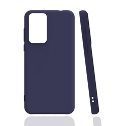 Xiaomi Poco X3 GT Case Zore Biye Silicon Navy blue