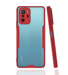 Xiaomi Poco X3 GT Case Zore Parfe Cover Red