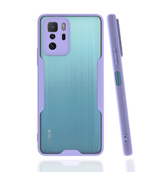 Xiaomi Poco X3 GT Case Zore Parfe Cover Purple
