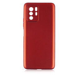 Xiaomi Poco X3 GT Kılıf Zore Premier Silikon Kapak Kırmızı