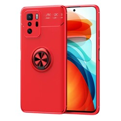 Xiaomi Poco X3 GT Kılıf Zore Ravel Silikon Kapak Kırmızı