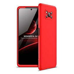 Xiaomi Poco X3 Kılıf Zore Ays Kapak Kırmızı