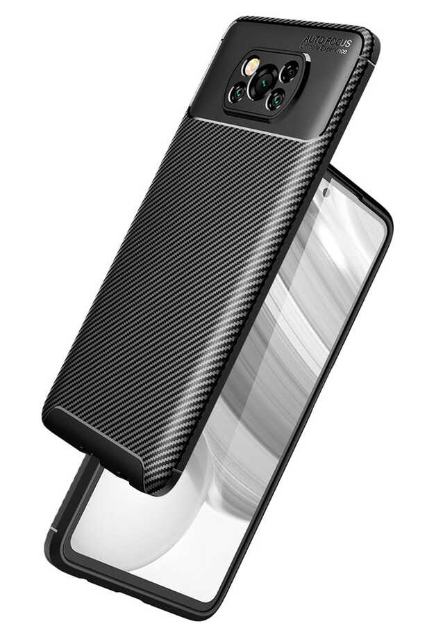 Xiaomi Poco X3 Kılıf Zore Negro Silikon Kapak - 3