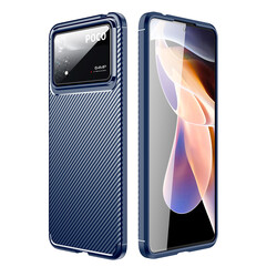 Xiaomi Poco X4 Pro 5G Case Zore Negro Silicon Cover Navy blue