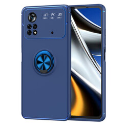 Xiaomi Poco X4 Pro 5G Case Zore Ravel Silicon Cover Blue