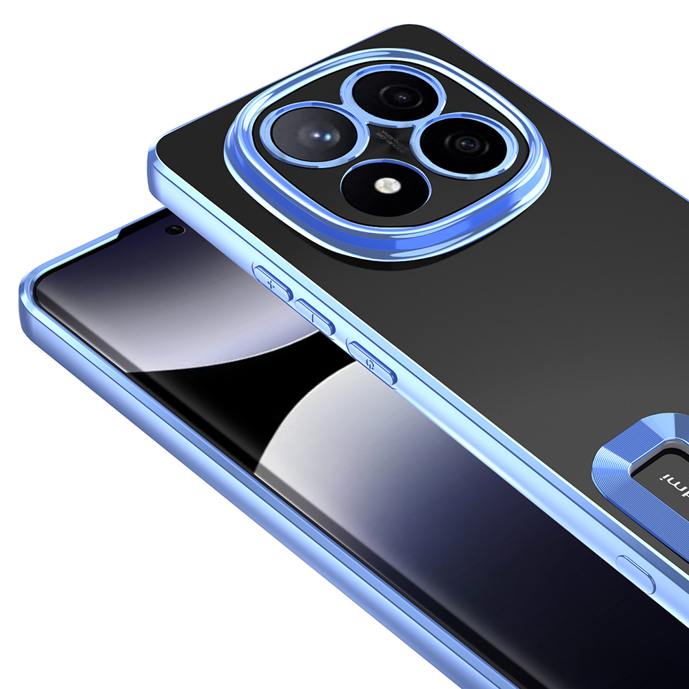 Xiaomi Poco X7 Kılıf Kamera Korumalı Logo Gösteren Zore Omega Kapak - 9