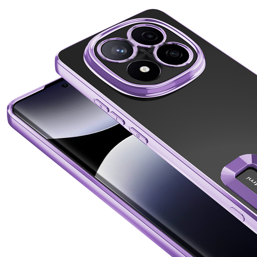 Xiaomi Poco X7 Kılıf Kamera Korumalı Logo Gösteren Zore Omega Kapak - 11