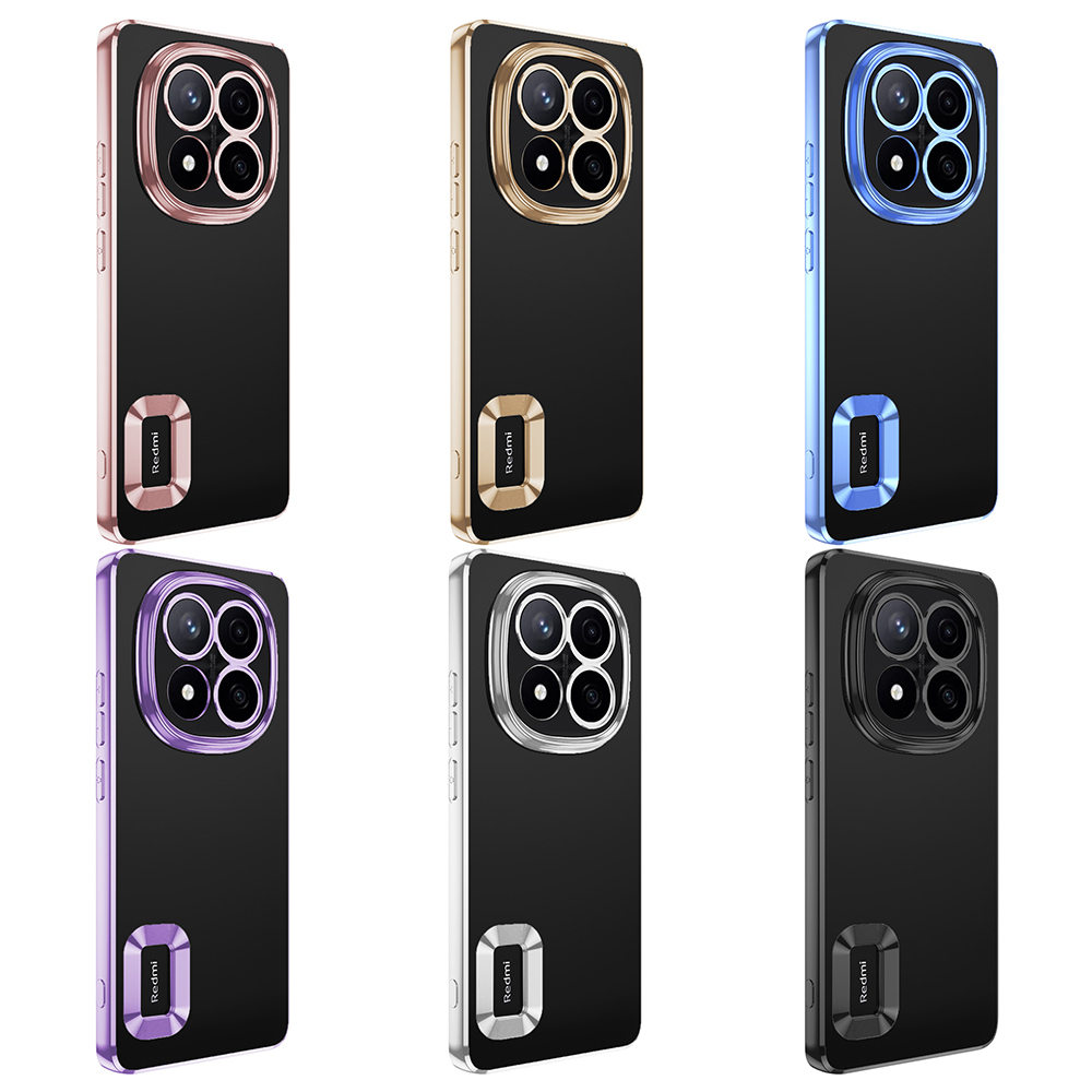 Xiaomi Poco X7 Kılıf Kamera Korumalı Logo Gösteren Zore Omega Kapak - 12