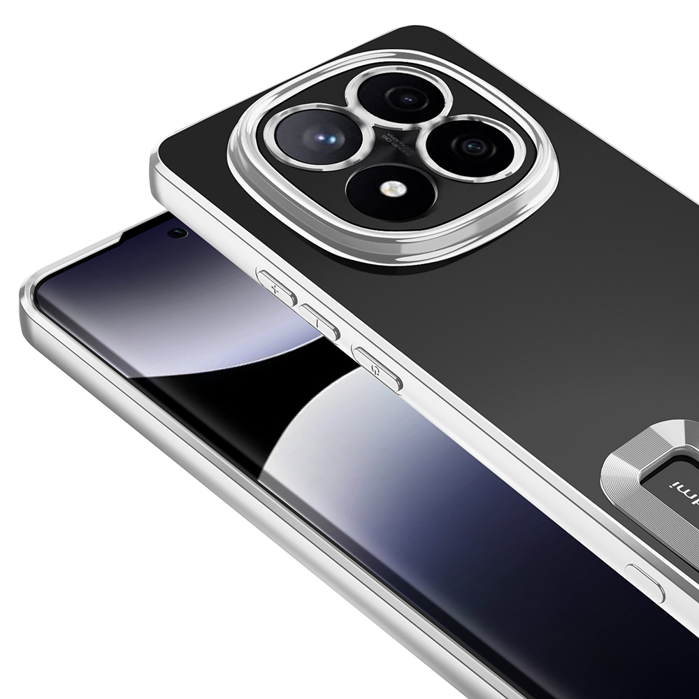 Xiaomi Poco X7 Kılıf Kamera Korumalı Logo Gösteren Zore Omega Kapak - 18