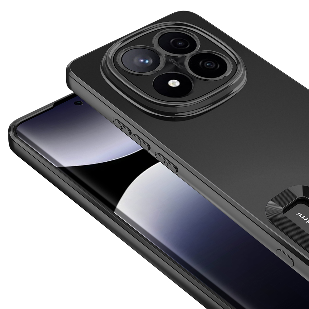 Xiaomi Poco X7 Kılıf Kamera Korumalı Logo Gösteren Zore Omega Kapak - 20