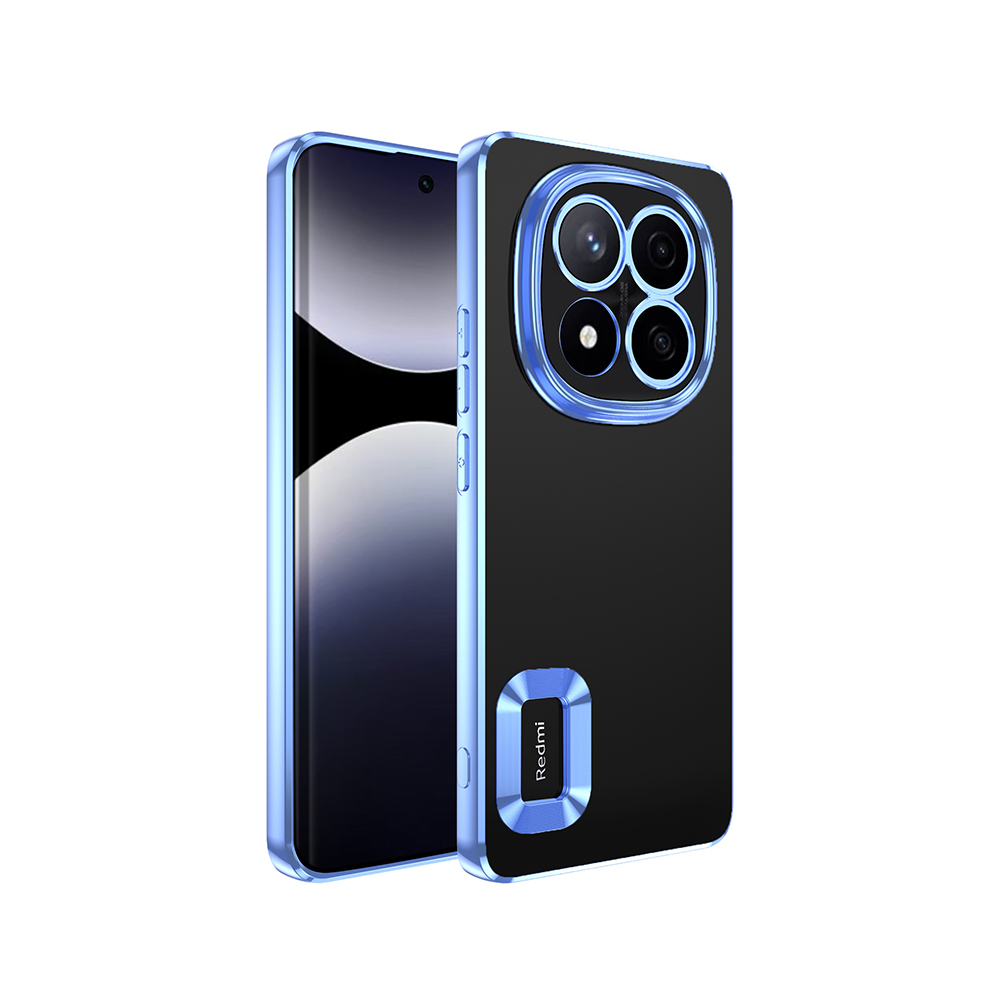 Xiaomi Poco X7 Kılıf Kamera Korumalı Logo Gösteren Zore Omega Kapak - 4