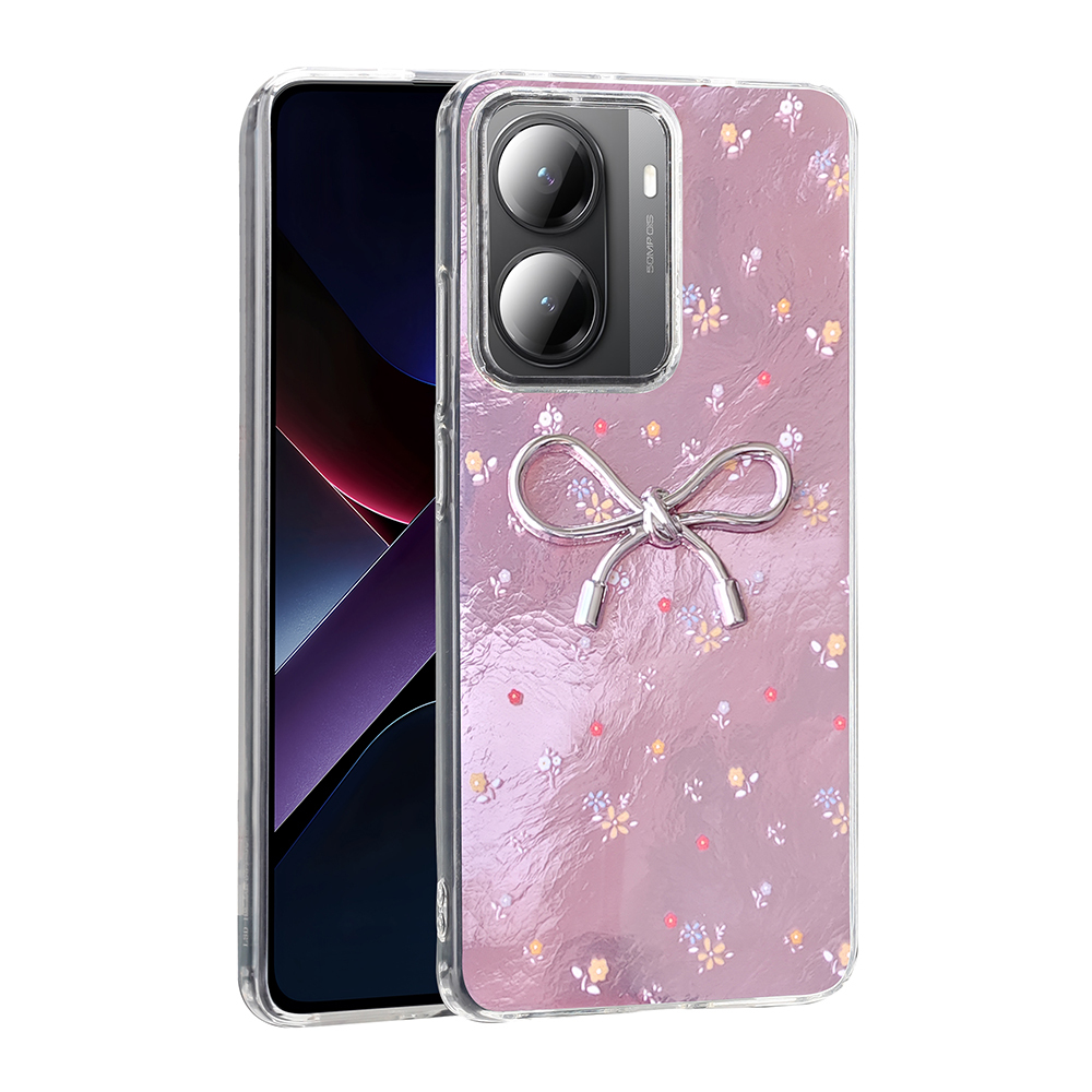 Xiaomi Poco X7 Pro Kılıf Kamera Korumalı Figürlü Zore Ponti Silikon Kapak - 1