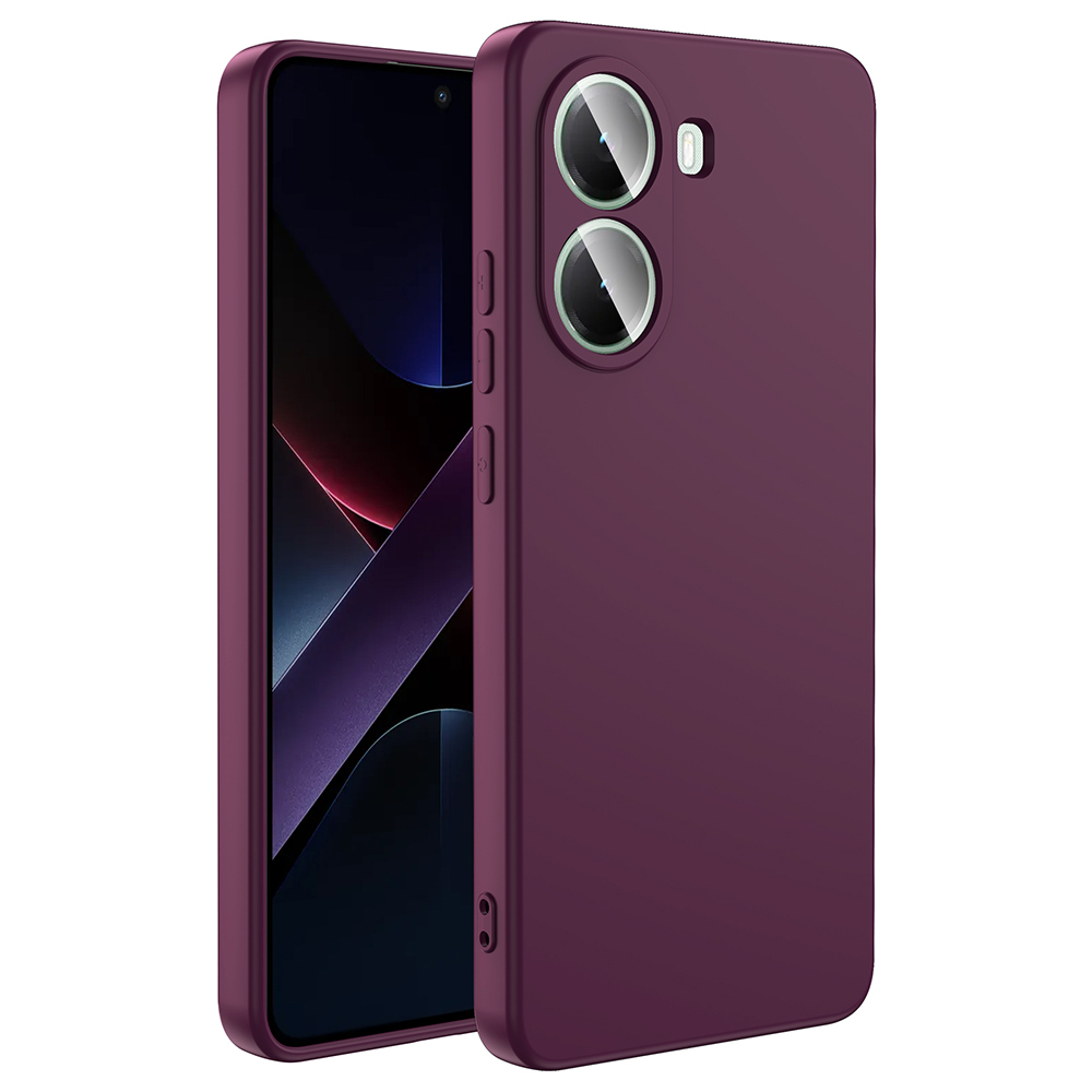 Xiaomi Poco X7 Pro Kılıf Zore Mara Lansman Kapak - 5