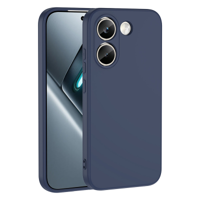 Xiaomi Poco X8 Pro Kılıf Zore Mara Lansman Kapak Lacivert