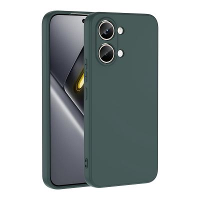 Xiaomi Poco X8 Pro Max Kılıf Zore Mara Lansman Kapak Koyu Yeşil