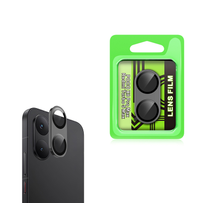 Xiaomi Poco X8 Pro Max Zore CL-07 Camera Lens Protector Black