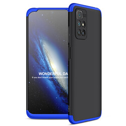 Xiaomi Redmi 10 Case Zore Ays Cover Black-Blue