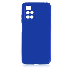 Xiaomi Redmi 10 Case Zore Premier Silicon Cover Saks Blue