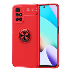 Xiaomi Redmi 10 Case Zore Ravel Silicon Cover Red