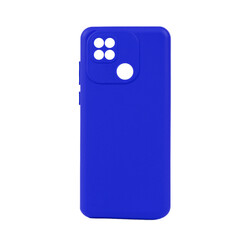 Xiaomi Redmi 10A Case Zore Biye Silicon Blue