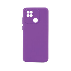 Xiaomi Redmi 10A Case Zore Biye Silicon Purple