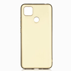Xiaomi Redmi 10A Case Zore Premier Silicon Cover Gold