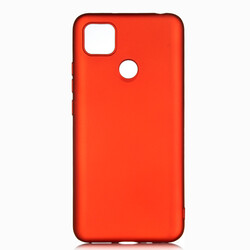Xiaomi Redmi 10A Kılıf Zore Premier Silikon Kapak Kırmızı