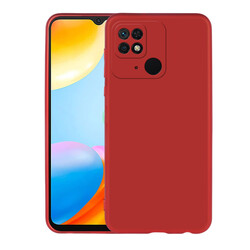 Xiaomi Redmi 10C Case Zore Premier Silicon Cover Red