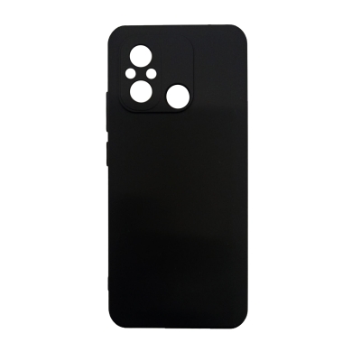 Xiaomi Redmi 12C Case Zore Biye Silicone Black