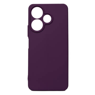 Xiaomi Redmi 13 4G Case Zore Biye Silicone Purple