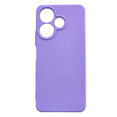 Xiaomi Redmi 13 4G Case Zore Biye Silicone Lila