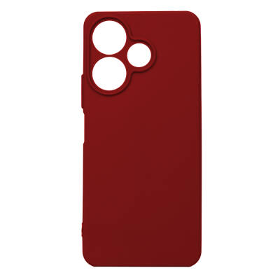 Xiaomi Redmi 13 4G Case Zore Biye Silicone Red