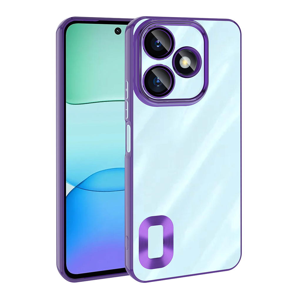 Xiaomi Redmi 13 4G Kılıf Kamera Korumalı Logo Gösteren Zore Omega Kapak - 11