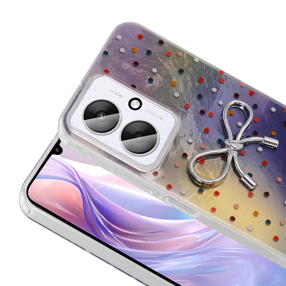 Xiaomi Redmi 13C Case Camera Protection Figured Zore Ponti Silicone Cover - 9
