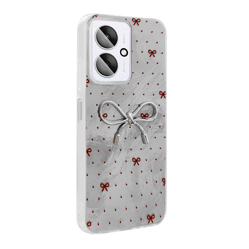Xiaomi Redmi 13C Case Camera Protection Figured Zore Ponti Silicone Cover - 12