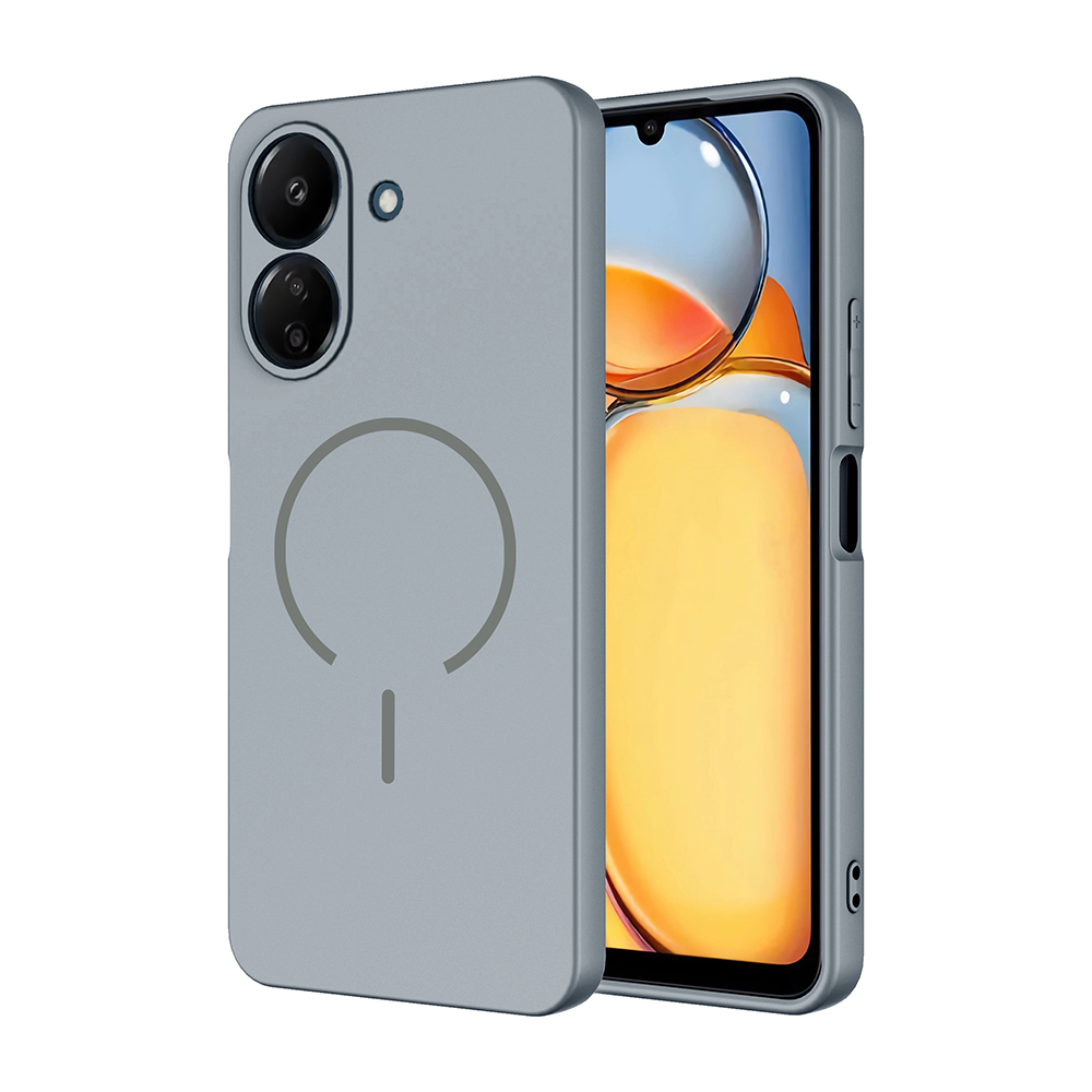 Xiaomi Redmi 13C Case Zore Meta Cover with M-safe Charging Feature - 7