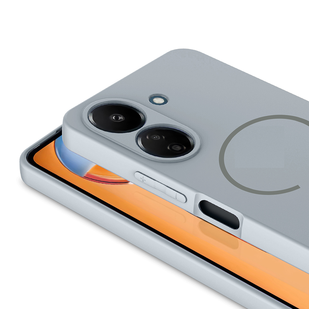 Xiaomi Redmi 13C Kılıf M-safe Şarj Özellikli Zore Meta Kapak - 21