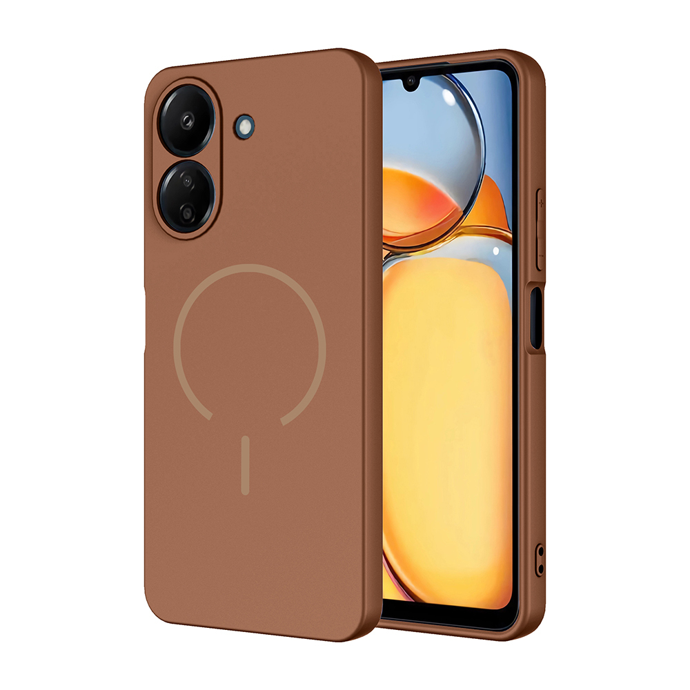 Xiaomi Redmi 13C Kılıf M-safe Şarj Özellikli Zore Meta Kapak - 3