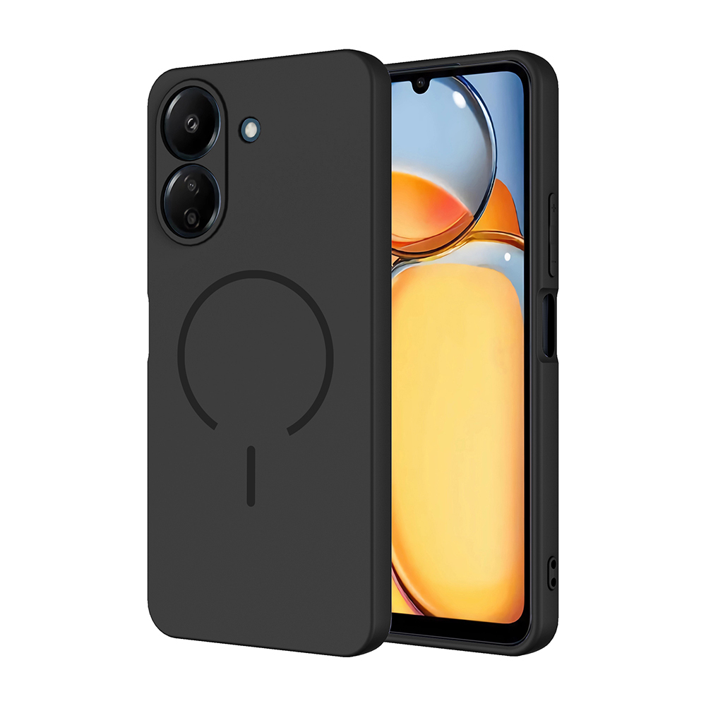 Xiaomi Redmi 13C Kılıf M-safe Şarj Özellikli Zore Meta Kapak - 8