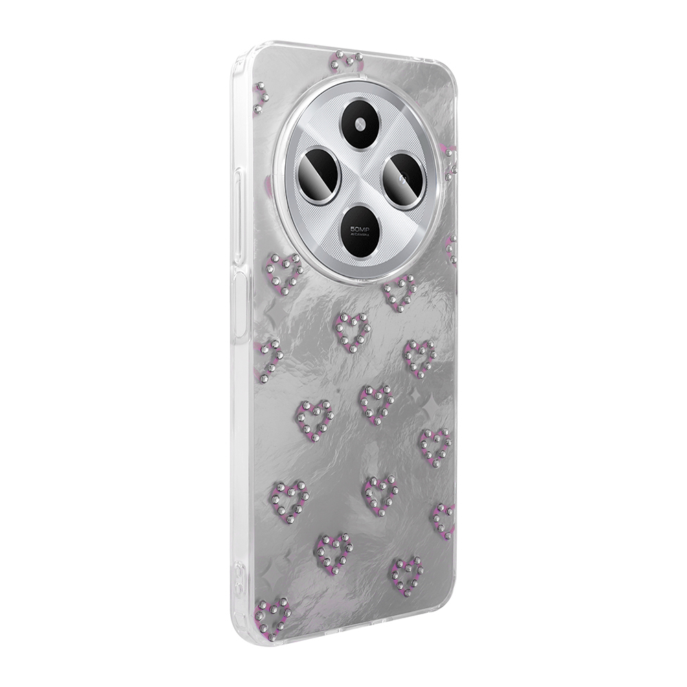 Xiaomi Redmi 14C 4G Case Camera Protection Figured Zore Ponti Silicone Cover - 9