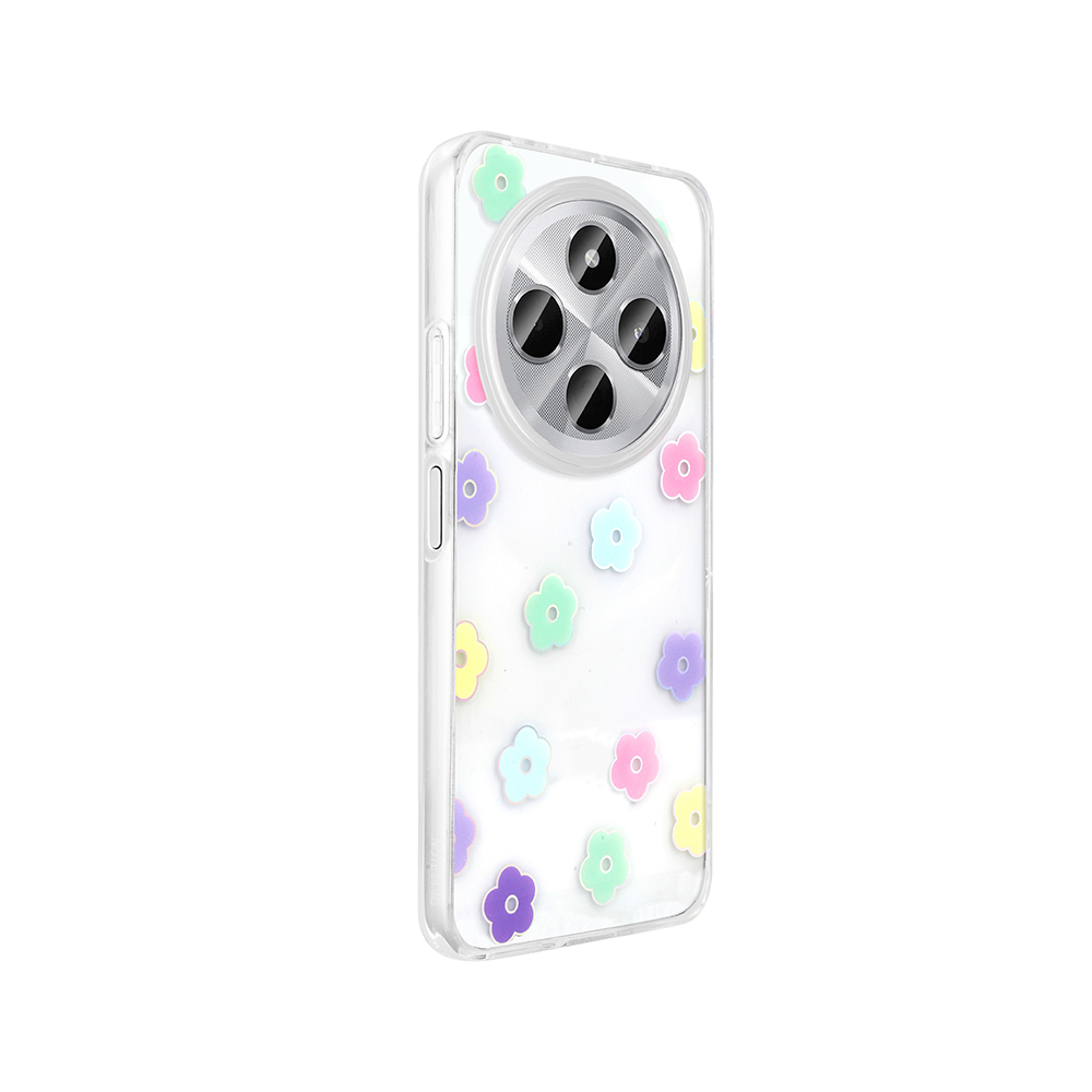 Xiaomi Redmi 14C 4G Case Transparent Figured Zore Folk Hard Cover - 8