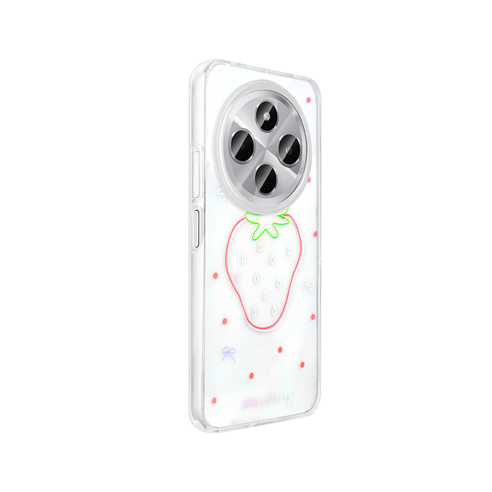 Xiaomi Redmi 14C 4G Case Transparent Figured Zore Folk Hard Cover - 10
