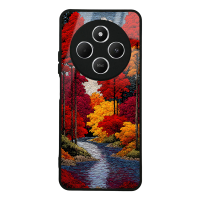 Xiaomi Redmi 14C 4G Case with Camera Protection, Patterned Zore Lusi Cover Ağaçlar