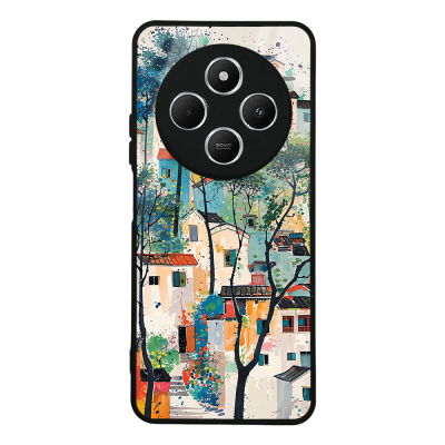 Xiaomi Redmi 14C 4G Case with Camera Protection, Patterned Zore Lusi Cover Evler