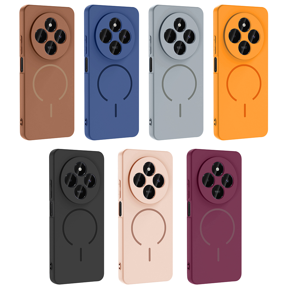 Xiaomi Redmi 14C Case Zore Meta Cover with M-safe Charging Feature - 23