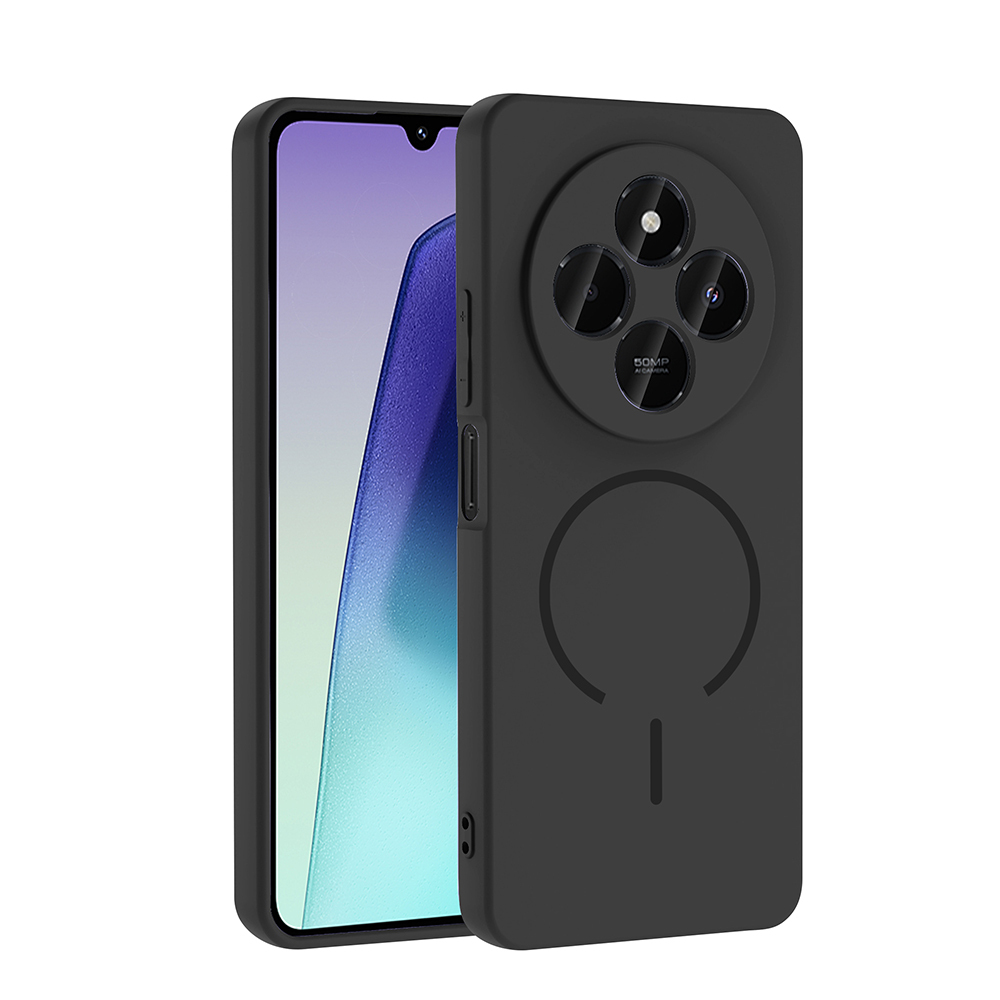 Xiaomi Redmi 14C Case Zore Meta Cover with M-safe Charging Feature - 7