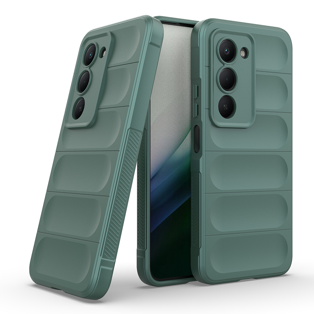 Xiaomi Redmi 15 Case Flexible TPU Hollow Back Surface Design Zore Ethnic Silicone Cover - 18