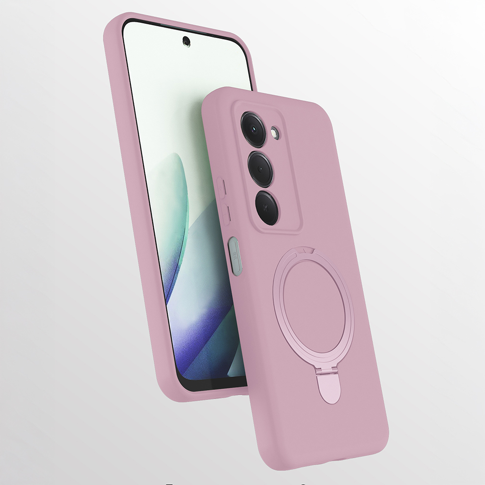 Xiaomi Redmi 15 Case M-safe Charging Stand Zore Samara Cover - 4