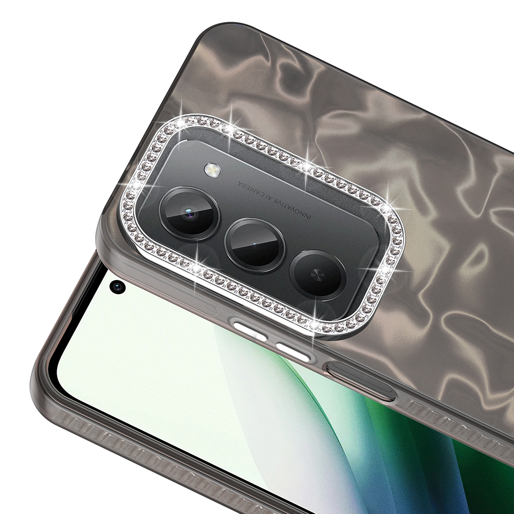 Xiaomi Redmi 15 Case with Airbag, Shiny Stone Detail Design, Zore Esila Cover - 10