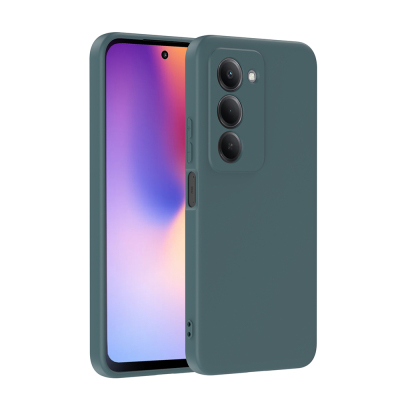 Xiaomi Redmi 15 Case Zore Mara Launch Cover Dark Green